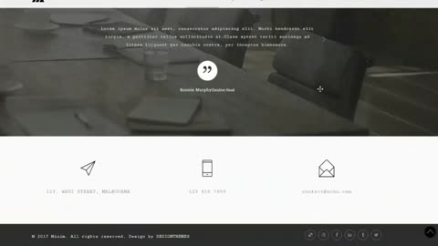 Best minimal website design for any business