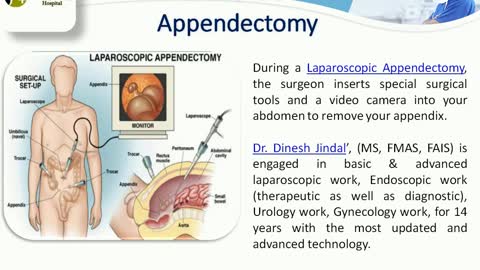 Appendectomy Surgery at Jindal Laparoscopy Hospital, Kota