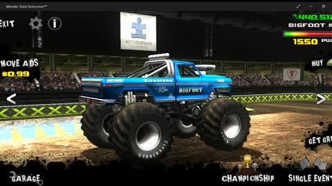 Monster Jam All Star Saturday Freestyle Part 1(Video Game Monster Truck Freestyle)