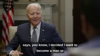 Biden: Banning Sex Change Surgery for Kids is 'Sinful'