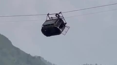 Pak Army Rescue Operation, 8 people's stuck in a cable car