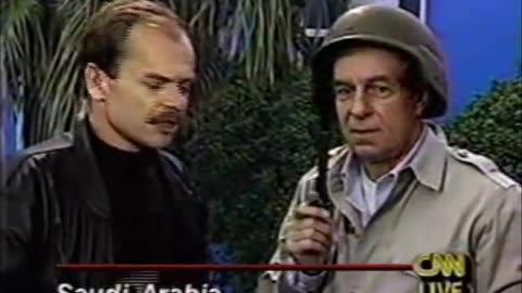 CNN Aired Staged Newscast on Persian Gulf War (1990)