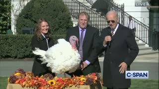 Bumbling Biden Compares Turkeys To The Countries He's Visited In ODD Remarks
