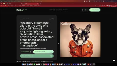 Create Stunning Text-To-VIdeo AI Animations in Under 3 Minutes - Kaiber AI