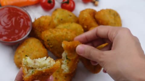 Potato Triangle Recipe,Kids Snacks Recipe