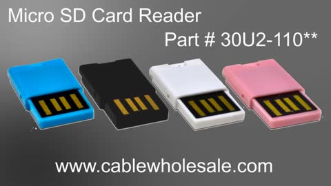 CableWholesale Product Showcase: Micro SD Card Reader
