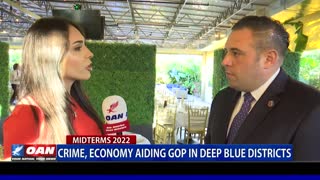 Crime, economy aiding GOP in deep blue districts