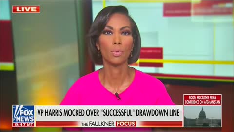 Harris Faulkner on Kamala Harris' assessment of Afghanistan