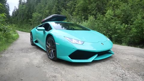Off roading in my $330,000 Lamborghini