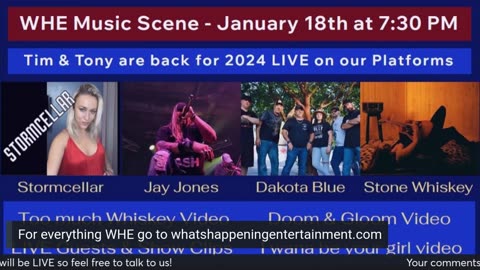 WHE Music Scene - January 18th 2024