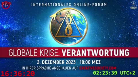 Crisis global. La responsabilidad | Foro internacional en línea. 2 de diciembre de 2023