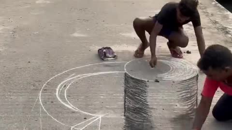 3D street art