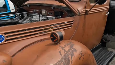 1939 Ford utility bed truck named Mater powered by a Cummins Turbo Diesel