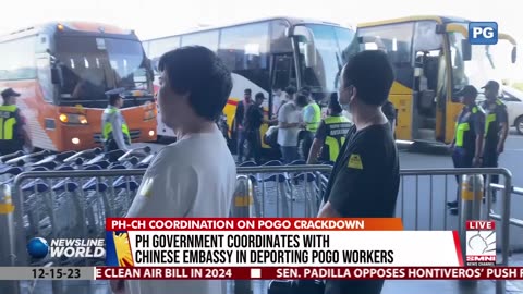 180 illegal POGO workers deported back to China