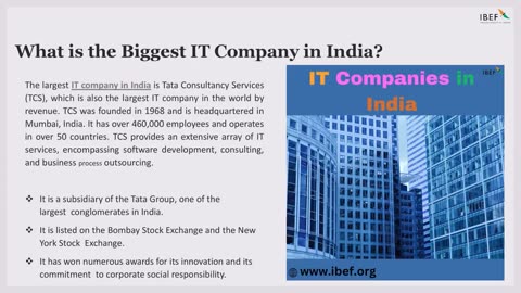 What is the Most Valuable IT Company in India?