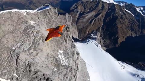 RidgeMonster.com Douggs WingSuit pilot flying Eiger Mountain Switzerland & camer (1)