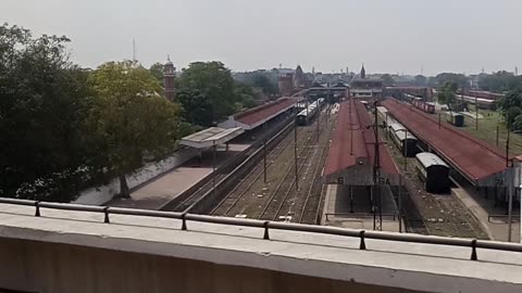 Lahore railway station..... viewed on metro train..https://payup.video/u/205463