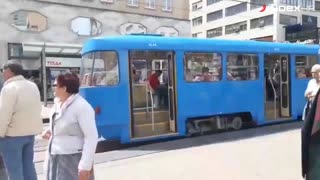 Štrajk: U Zagrebu stali svi tramvaji na 10 minuta