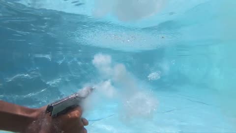 32 Bore Pistol under Water Testing