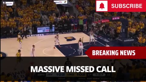 NBA Admits To Big Missed Call In Knicks Pacers Game
