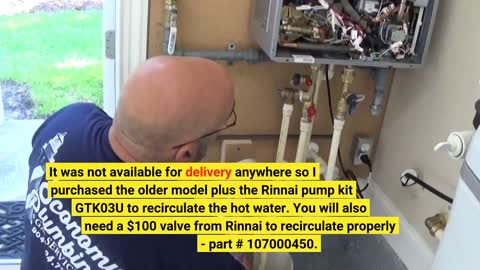 Rinnai RU160iN Condensing Tankless Hot Water Heater -Overview