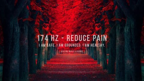 174 Hz Solfeggio Sleep Music ★ Reduce Pain Natural Anaesthetic ★ Deep Sleep Healing Meditation Music