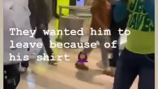 OUTRAGEOUS! Mall of America Security Harasses Man Wearing "Jesus Saves" Shirt!
