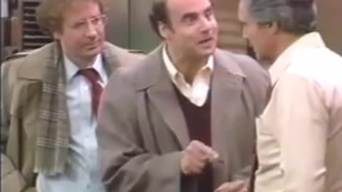 Barney Miller show clip "Conspiracy Theories"
