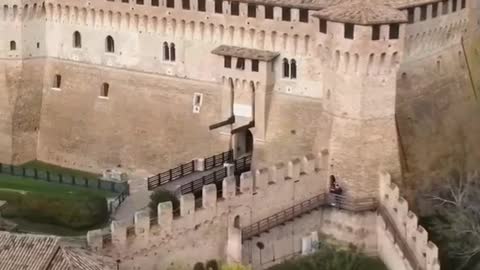 Italy. Castle Gradara Gradara