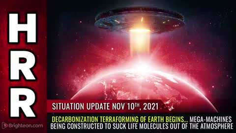 DECARBONIZATION TERRAFORMING of Earth begins