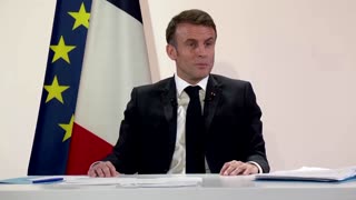 Macron says he will work with whoever wins US election