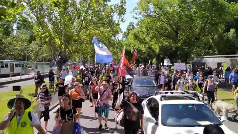 MELBOURNE: Protest 18th December 2021