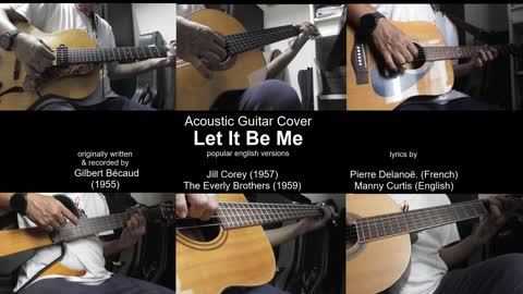 Guitar Learning Journey: "Let It Be Me" cover with vocals
