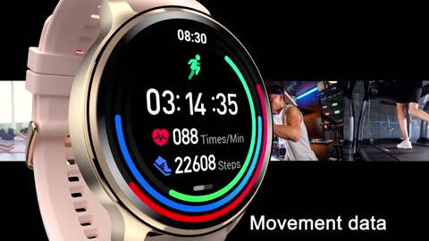 New Smartwatch 6 Men Full Touch Blood Pressure Blood Oxygen