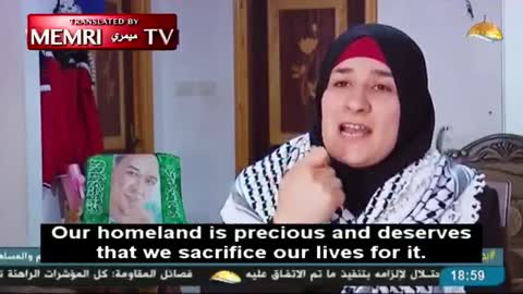 palestinian 'mother' of Palestinian Knife Attacker in Praise of Son