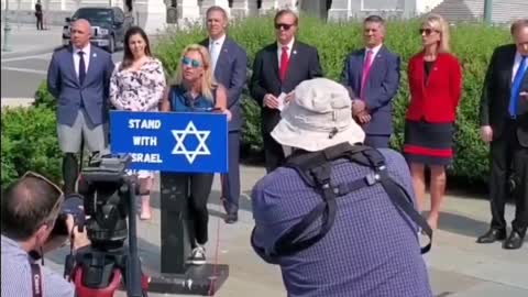 Congresswoman Marjorie Taylor Greene Stands Up For Israel!
