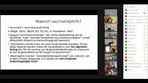 Hoorzitting Commissie Gezondheid en Gelijke Kansen - De vaccinatieplicht - Karin Verelst