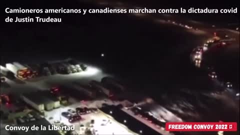 Convoy de la Libertad marcha contra el gobierno canadiense de Justin Trudeau