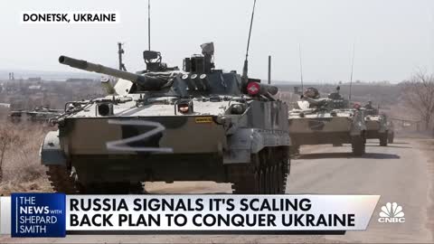 Russia signals it's scaling back plan to conquer Ukraine