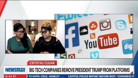 CRYSTAL CLEAR with DIAMOND & SILK (FULL HD SHOW) ON NEWSMAX TV - 011621