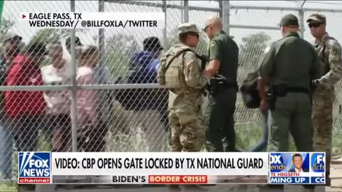 The border is wide open , agents seem opening gates for illegals!