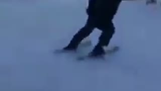 Suad skija na Bjelašnici u užasnim uslovima