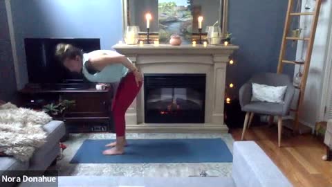 Hatha Yoga: hamstrings and sidebody