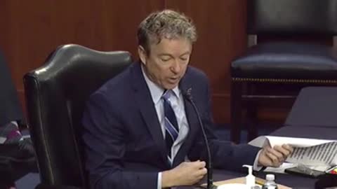 JUST IN: Rand Paul questions Dr. Rachel Levine on puberty blockers for minors with gender dysphoria