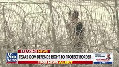 Senior Border Patrol official: We stand tall with Texas and have "no plans" to take down razor wire