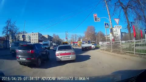 Sudden incident on the road