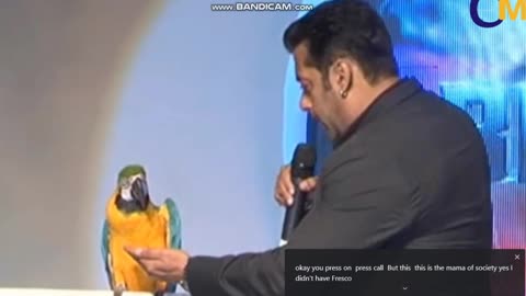 The Talking Parrot Salman Khan With Radhey
