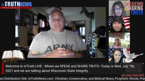 inTruthNews: Meet Sandra Scholz, Carla Loeffler & COL (R) Richard Kucksdorf on Wisc. Wed, July 7th