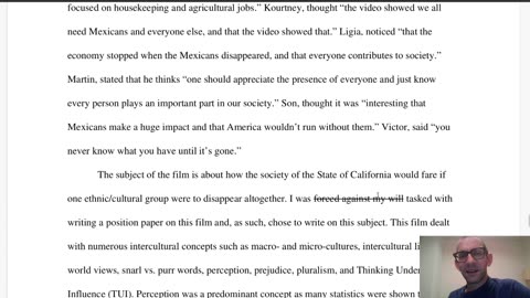 First Book, Part 2-18 "COM263 - Movie: Day Without A Mexican"