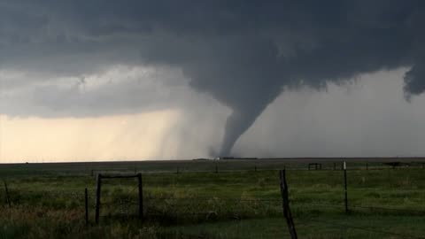 The huge tornado